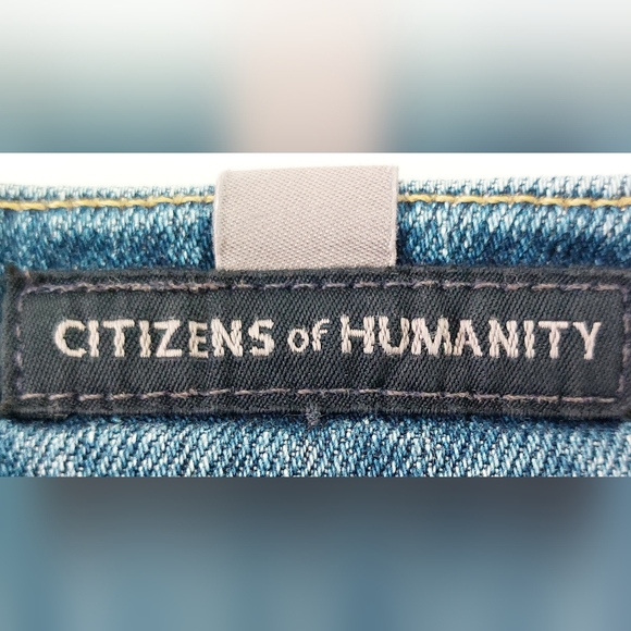 Citizens Of Humanity Jeans Womens Size 28 High Rise Denim Flare Drew Flounce - Picture 12 of 12